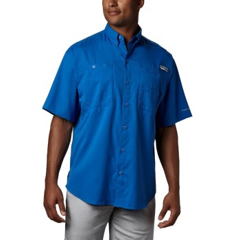 Columbia Overhemd Heren, PFG Tamiami II Short Sleeve Blauw, 28FJMGUVH